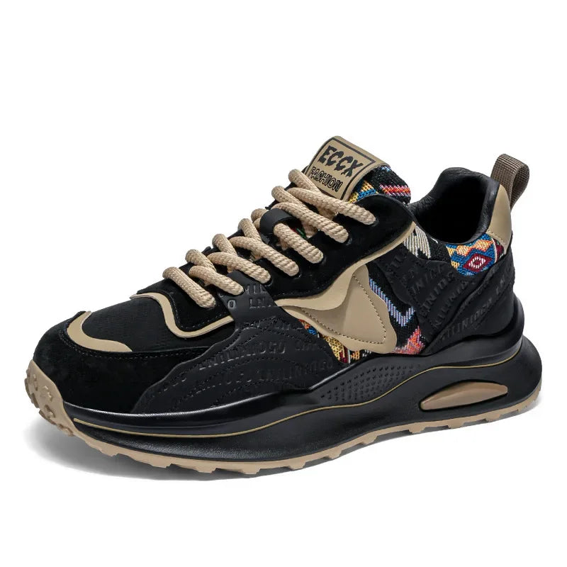 Sneakers syntetisk snørelukning PVC-sål komfort | Doreno