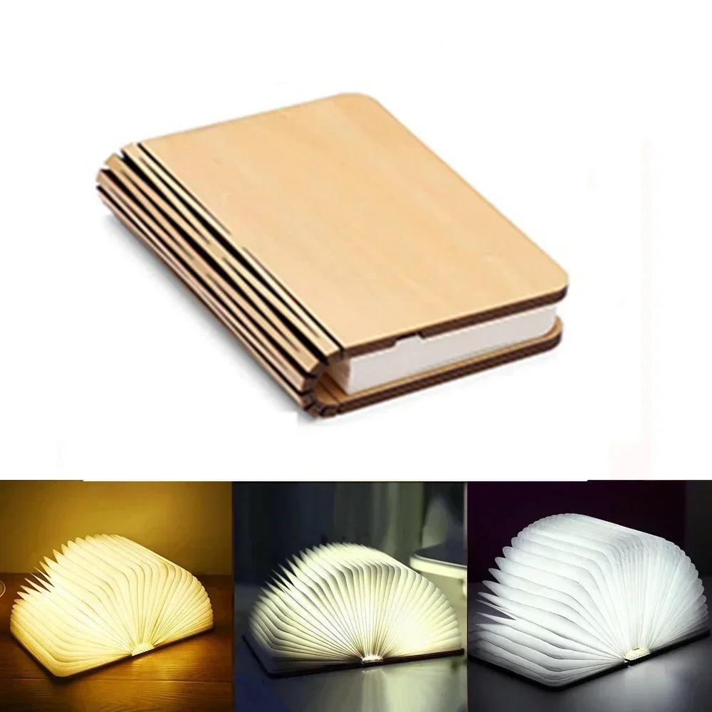 Natlampe Foldbar LED Boglampe | Libravia