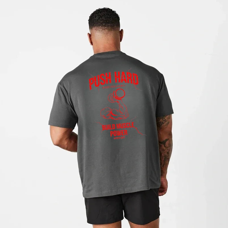 Norex GYM  – Åndbar Bomulds T-shirt med Fugttransporterende Komfort til Forår og Sommer