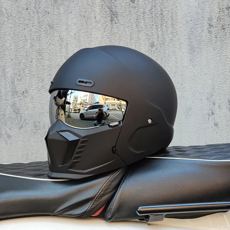 Motorcykelhjelm Full Face Visir ABS | Velorum