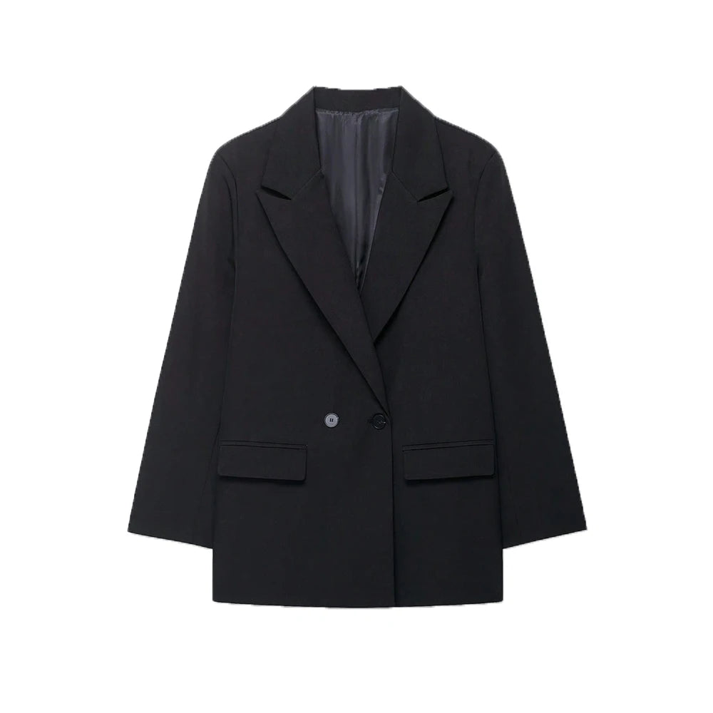 Blazer Loose Double Breasted Casual | Virel