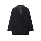 Blazer Loose Double Breasted Casual | Virel