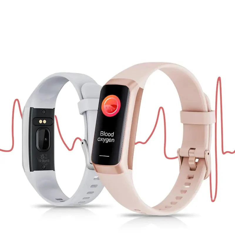 Aktivitetsur AMOLED Skærm Fitness Tracking | Valerio