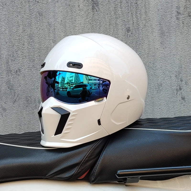 Motorcykelhjelm Full Face Visir ABS | Velorum