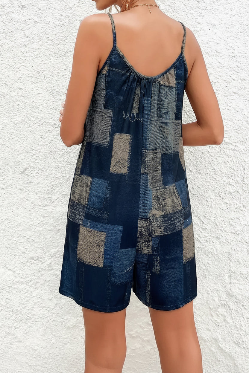 Buksedragt Brede Ben Casual Jumpsuit | Valeria