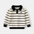 Kenvor Lio Unisex Børnesweater Stribet Langærmet Varm Vinter Komfort