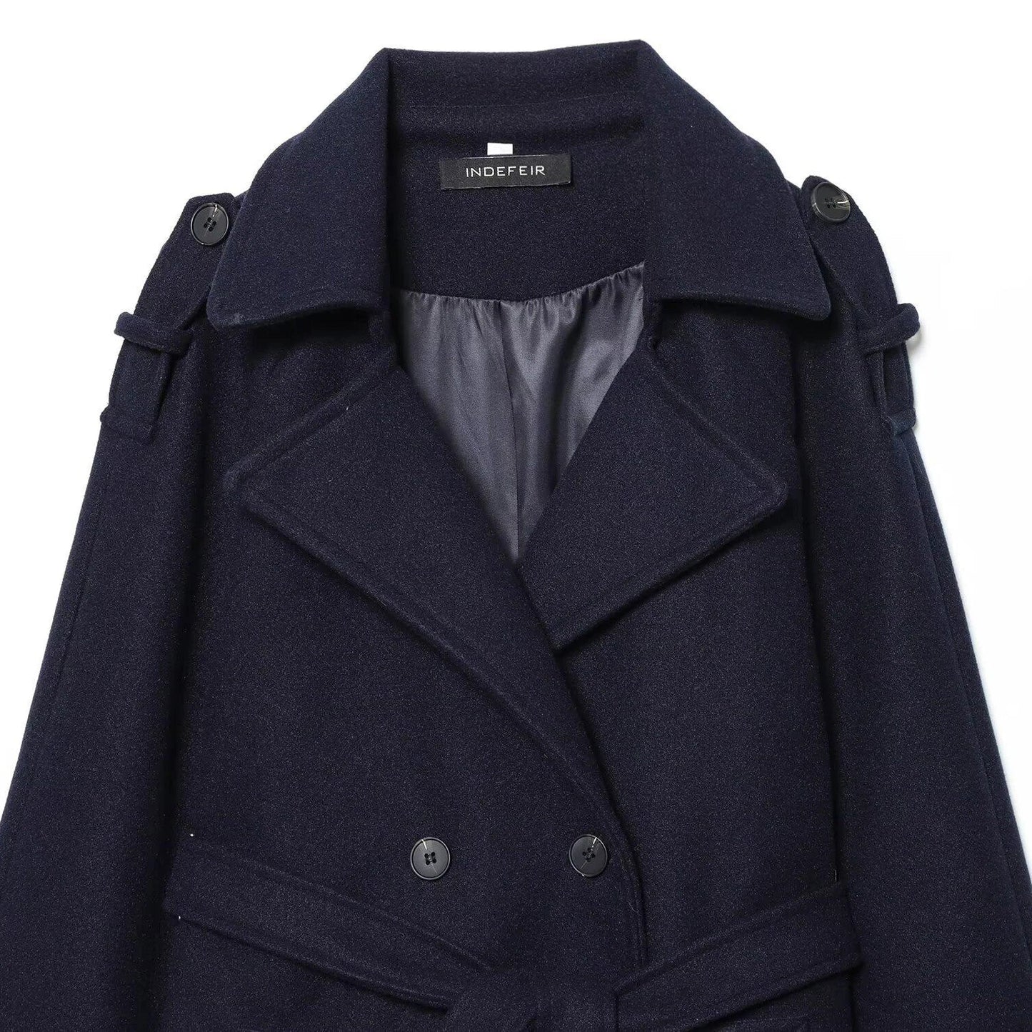 Dame Trenchcoat Klassisk Bomuld Efterår | Brinley