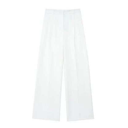 Sæt 2-delt Halter Top Wide Leg Bukser | Cirela