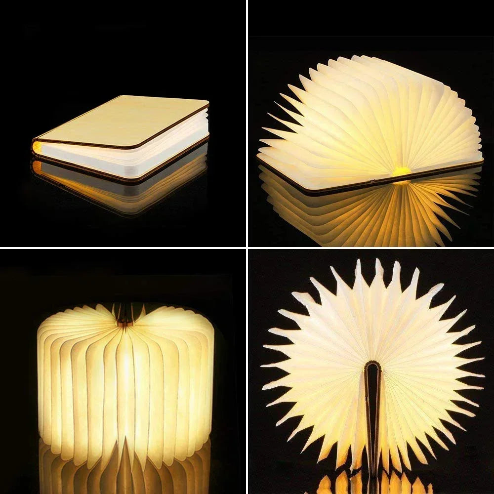 Natlampe Foldbar LED Boglampe | Libravia