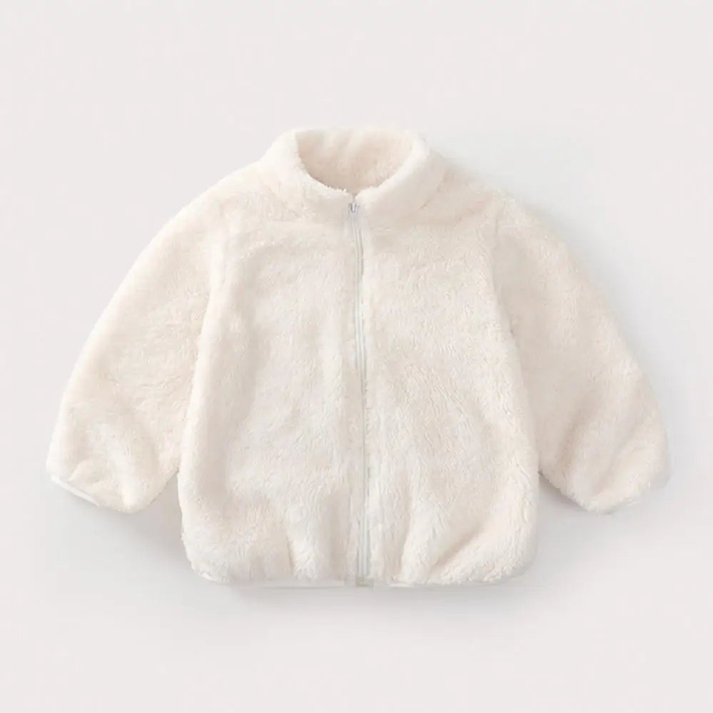 Norvix Tate Unisex Børnejakke Corduroy Med Lynlås Varm Efterår Vinter