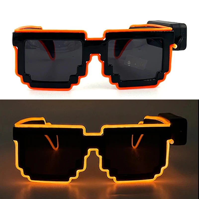 LED-lysbriller med fire lystilstande | GlowPulse