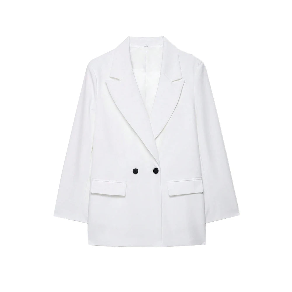 Blazer Loose Double Breasted Casual | Virel