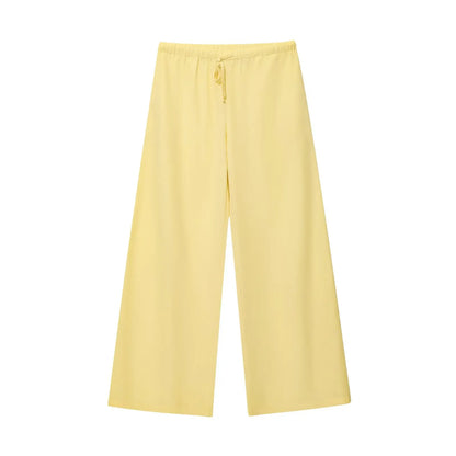 Jakkesæt Løs Elegant Wide Leg Sæt | Zyrel