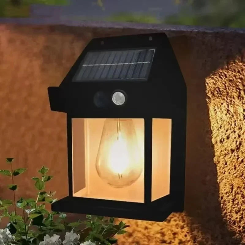 Solar Væglampe Bevægelsessensor 120° LED Udendørs | Lumero