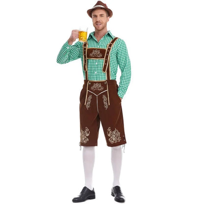 Oktoberfest Kostume Klassisk Polyester Festsæt | Dietmar