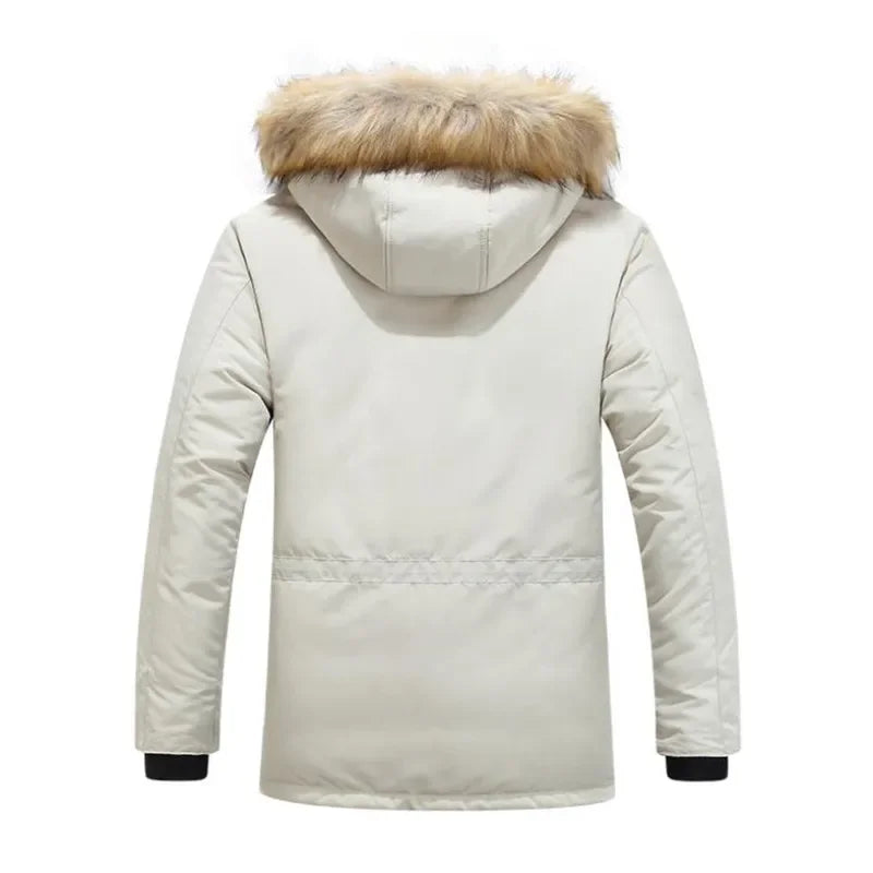 Herrejakke Casual Lynlås Bomuld Polyester | Carter