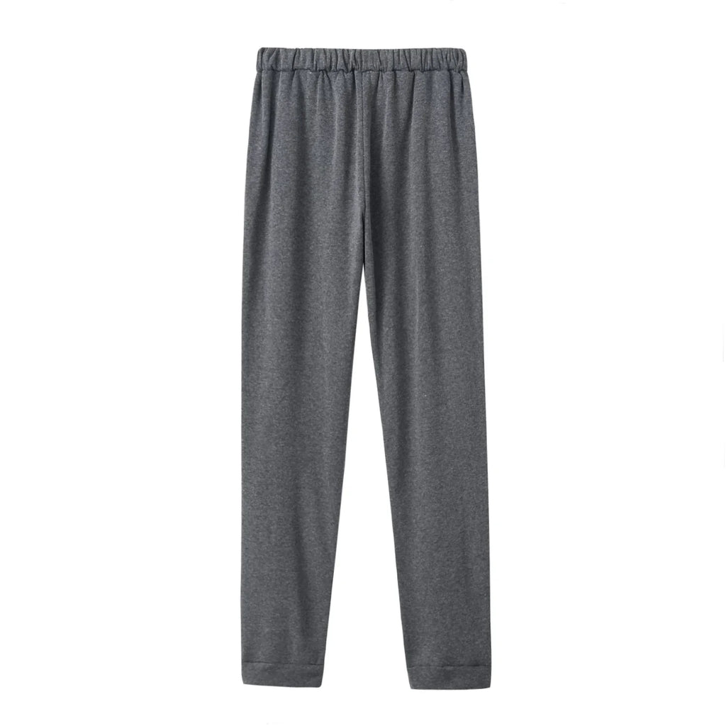 Damski dwuczęściowy komplet z bluzą z kapturem i długimi spodniami o kroju slim fit | Evaly