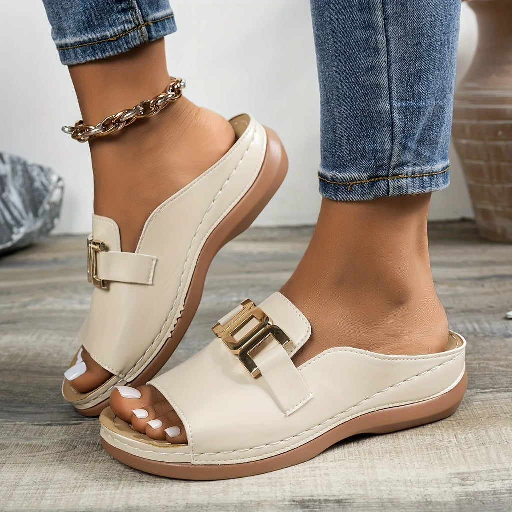 Kilesandaler Komfort PU Sommer | Mirella