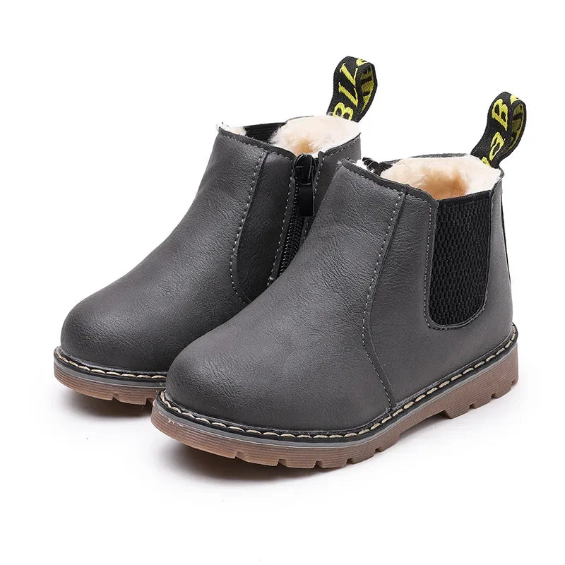 Chelsea Boots Vinter Foret Skridsikker Lynlås | Dani