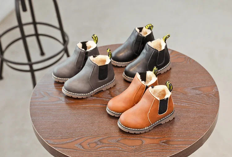 Chelsea Boots Vinter Foret Skridsikker Lynlås | Dani