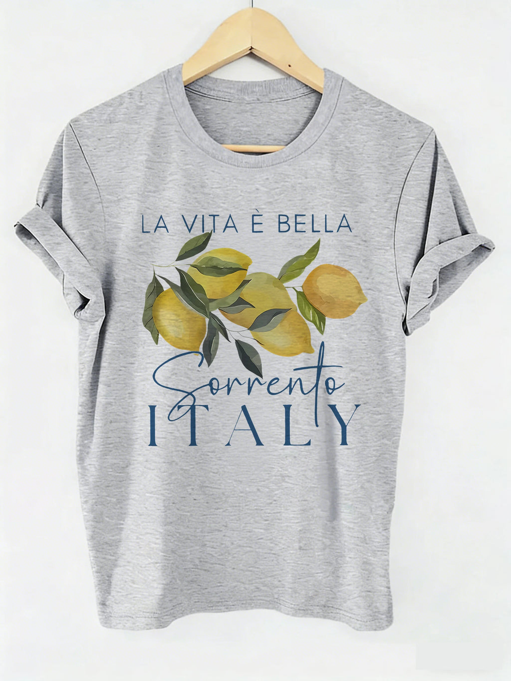 T-shirt Frugt Print Casual Sommer | Orvyn