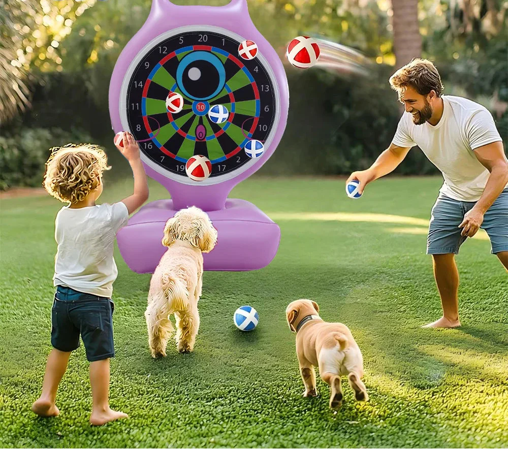 Oppusteligt Dartspil Klæbepile | PlayBounce