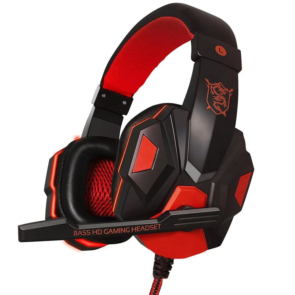 Gaming Headset 120° Justerbare og Foldbare Mikrofon| Ravelo