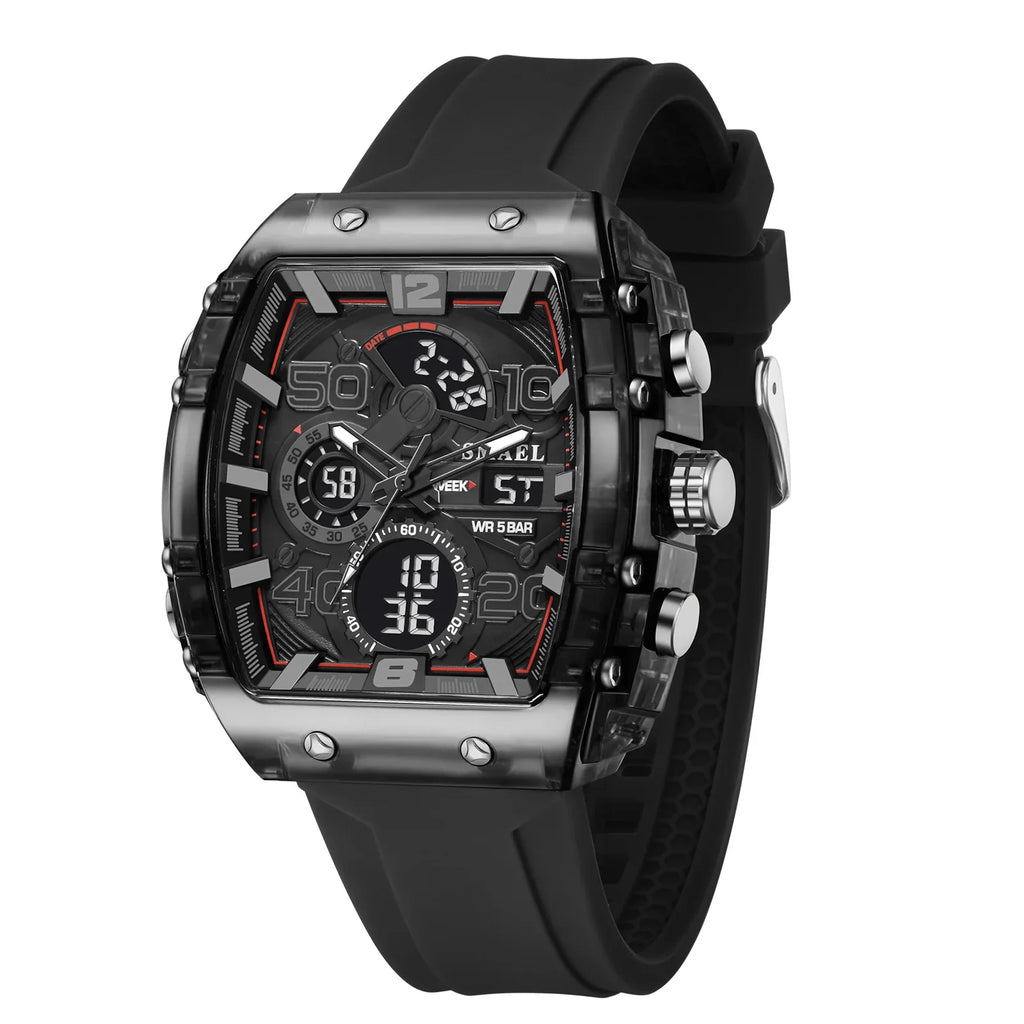 Digitalt Armbåndsur Analog Digital Sport Vandafvisende | Estavo