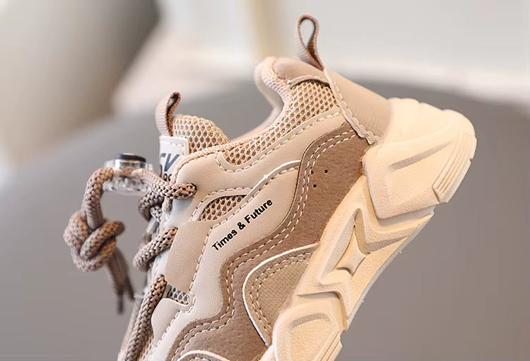 Zylen Arc Børne Sneakers Åndbare Mesh Sportssko Skridsikker Unisex