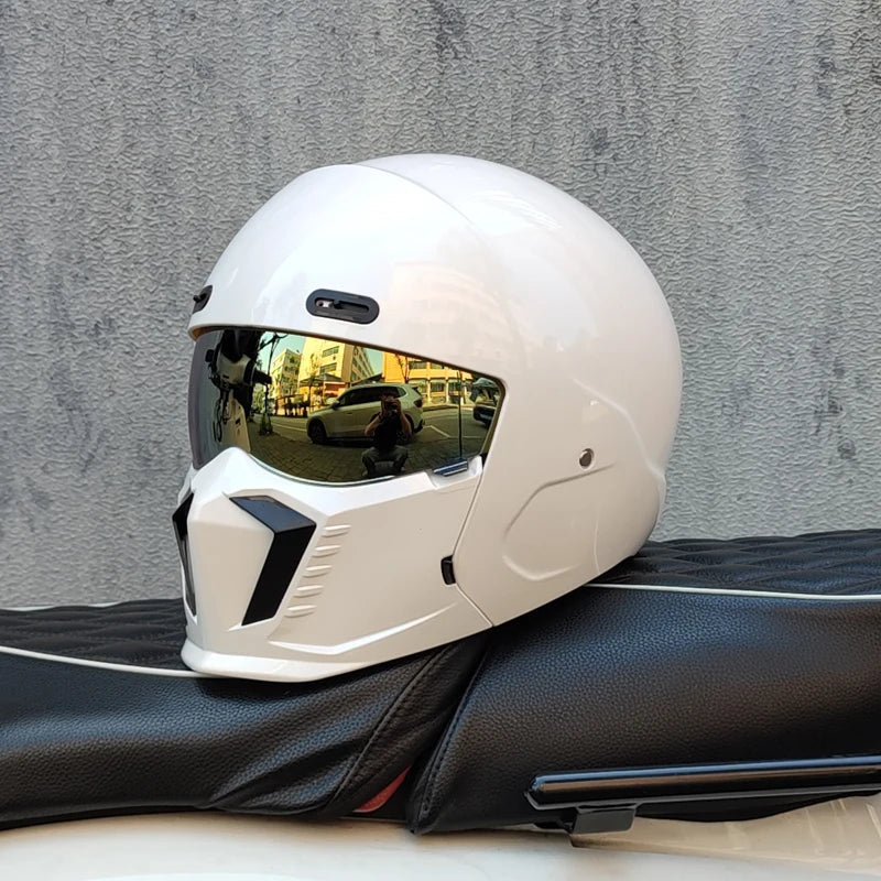 Motorcykelhjelm Full Face Visir ABS | Velorum