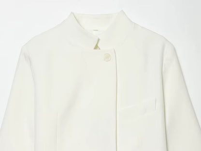Cropped Blazer Klassisk Kortærmet | Valenza