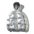 Quiltet unisex jakke med høj krave kort design og lange ærmer | Benoît