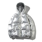Quiltet unisex jakke med høj krave kort design og lange ærmer | Benoît