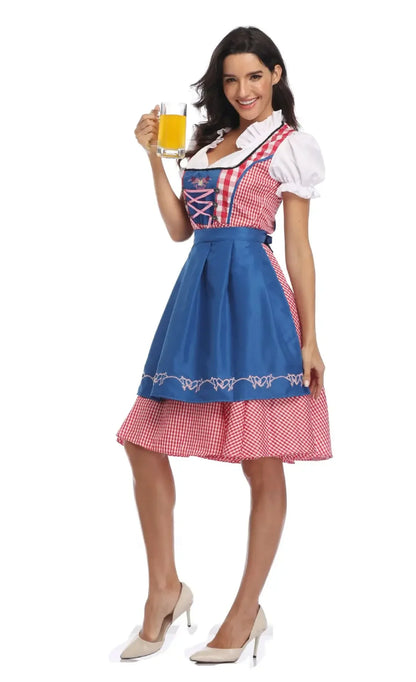 Dirndl Traditionelt Polyester Oktoberfest | Waldina
