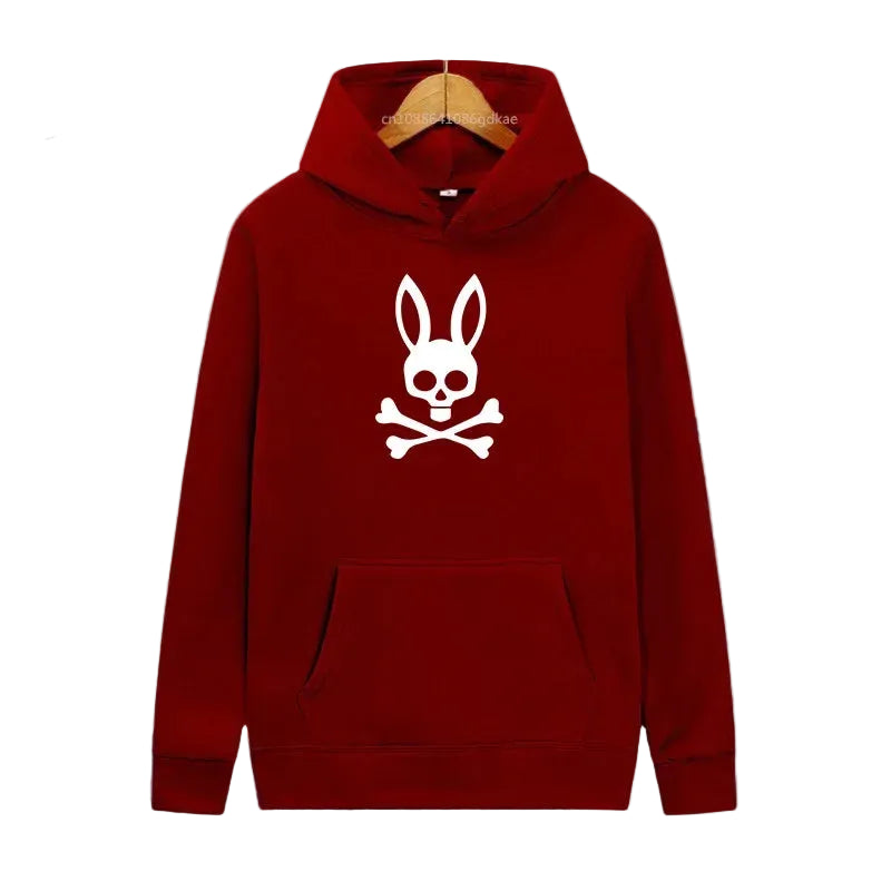 Unisex Hoodie Y2K Streetwear Print Regular Pasform Komfort | Vexor