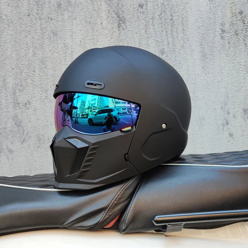 Motorcykelhjelm Full Face Visir ABS | Velorum