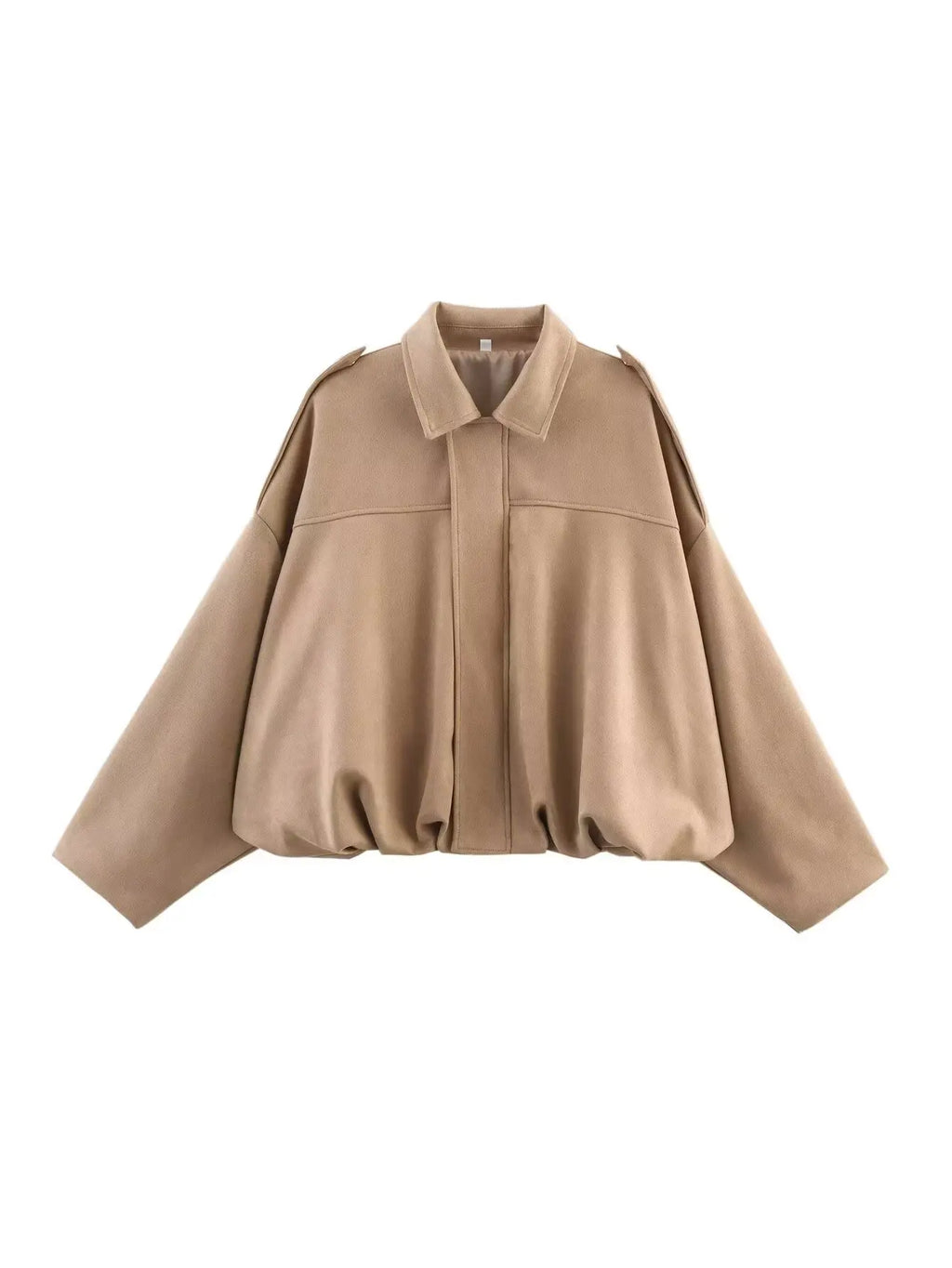 Jakke Kort Streetwear Lynlås Polyester | Virexa
