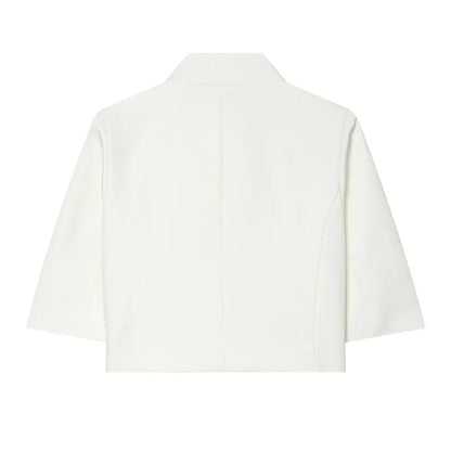 Cropped Blazer Klassisk Kortærmet | Valenza