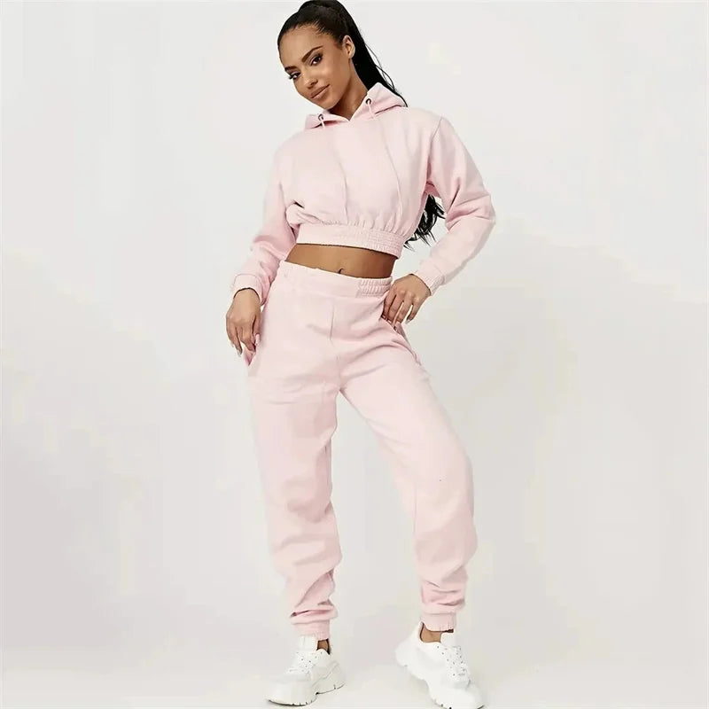 Sportssæt Slim Fit Hætte Casual Komfort | Alvara