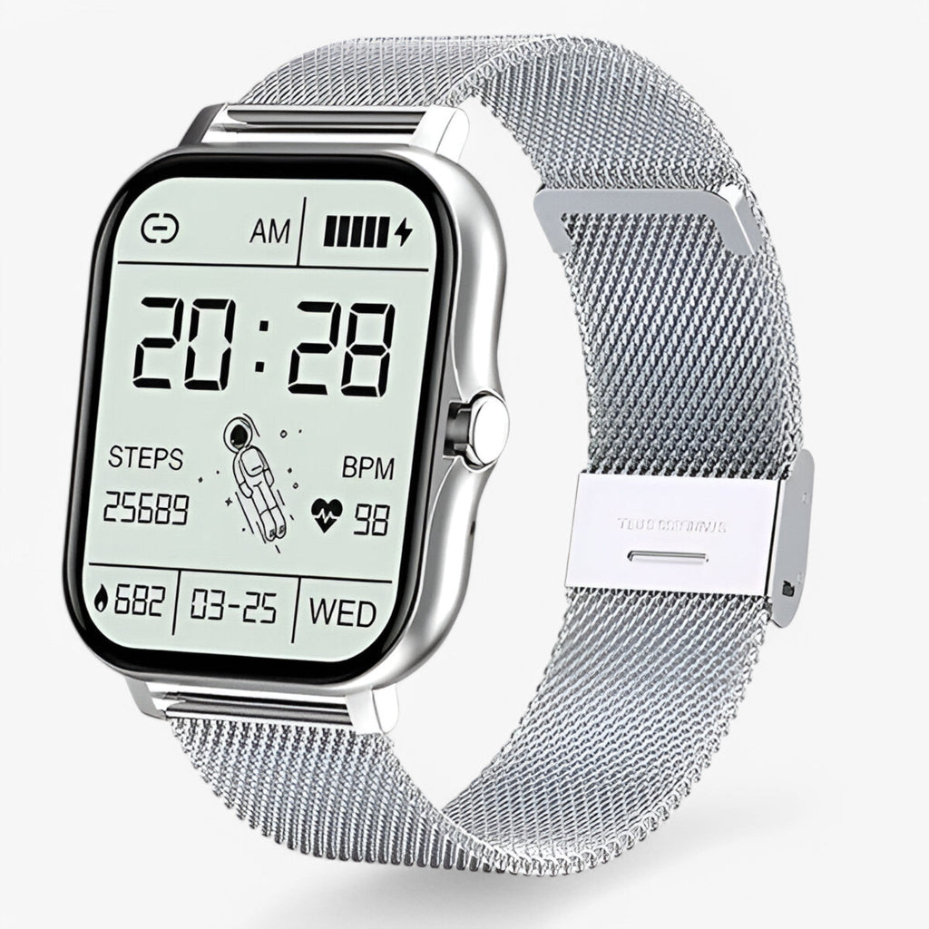 Smartwatch med touchskærm Bluetooth opkald aktivitetsregistrering notifikationer og sportstilstande | Adrien