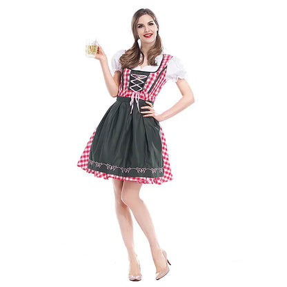 Dirndl Traditionelt Polyester Oktoberfest | Waldina