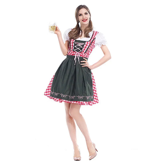 Dirndl Traditionelt Polyester Oktoberfest | Waldina