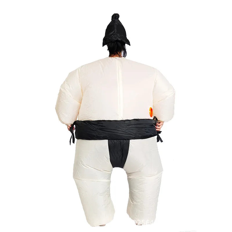 Oppusteligt Sumo Kostume Helkrops Unisex Fest | Brunner