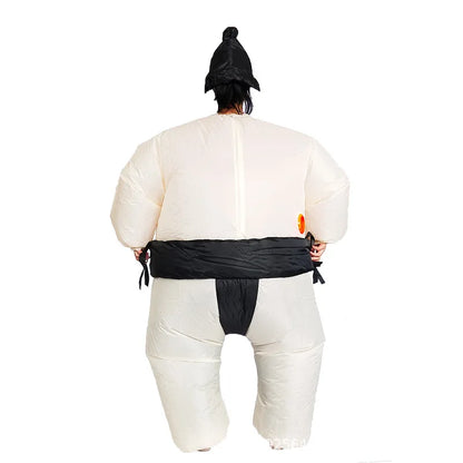 Oppusteligt Sumo Kostume Helkrops Unisex Fest | Brunner