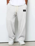 Herrebukser med vaffelstruktur lange ben og alsidigt ensfarvet design | Hugo