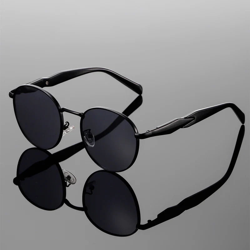 Solbriller Runde UV400 Tortoiseshell Stel | Ravion