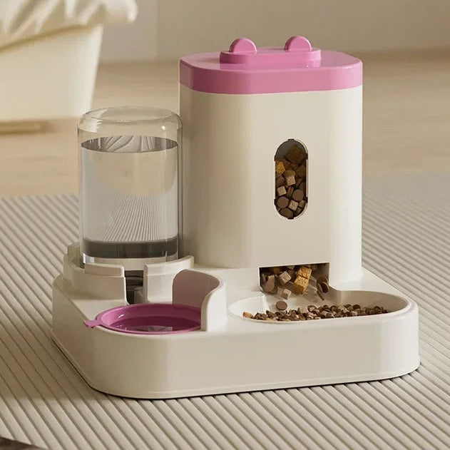 Automatisk Foderskål Vanddispenser Stor Kapacitet | Milo