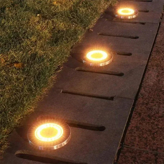 Solar Jordlampe LED Udendørs Sti Belysning | Clarivo
