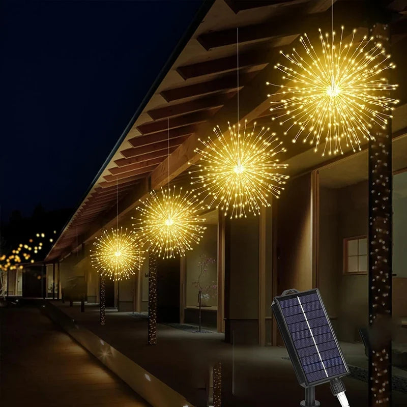 Dekoracyjne oświetlenie LED zasilane energią słoneczną i pilotem zdalnego sterowania | Starila