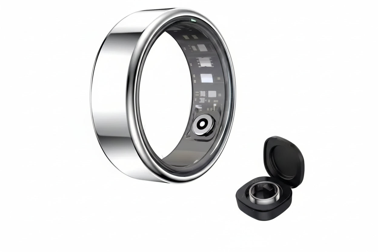 Smart Ring Fitness Tracking Puls Søvn Analyse | Justica